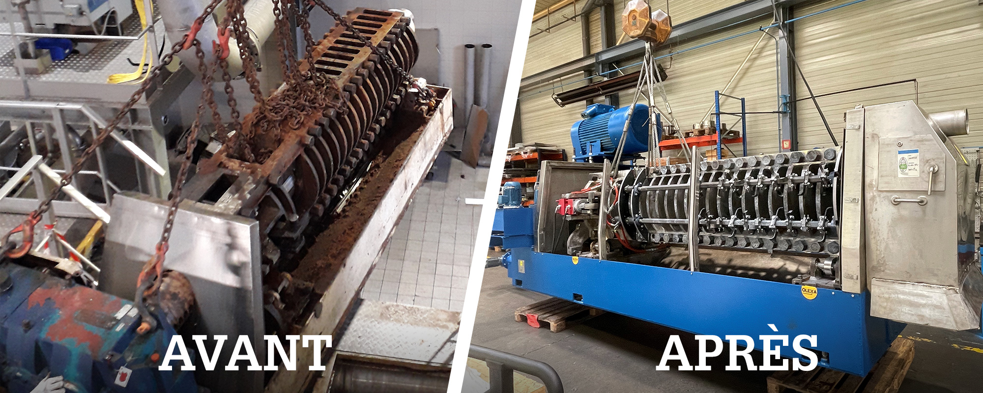 Retrofit olexa avant apres