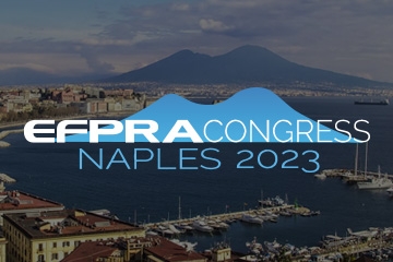 Save the date : EFPRA Naples 2023 in Italy!
