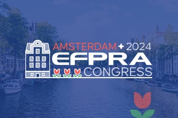 Save the date - Efpra 2024 aux Pays-Bas !
