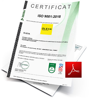 Politique qualite et certification iso 9001 2015